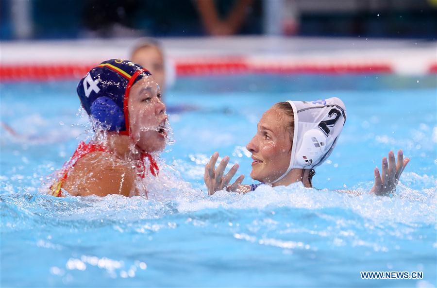 (SP)SOUTH KOREA-GWANGJU-FINA WORLD CHAMPIONSHIPS-WATER POLO-WOMEN'S PRELIMINARY ROUND