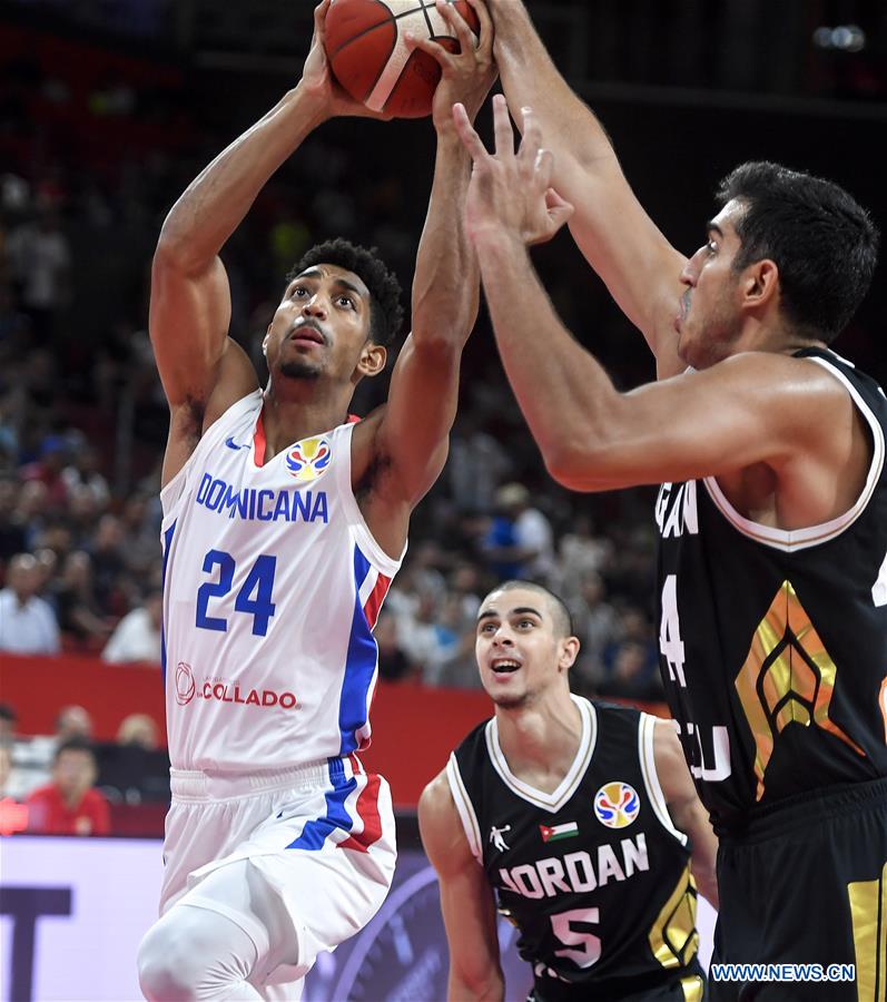 (SP)CHINA-SHENZHEN-BASKETBALL-FIBA WORLD CUP-GROUP G-DOMINICAN REPUBLIC VS JORDAN (CN)