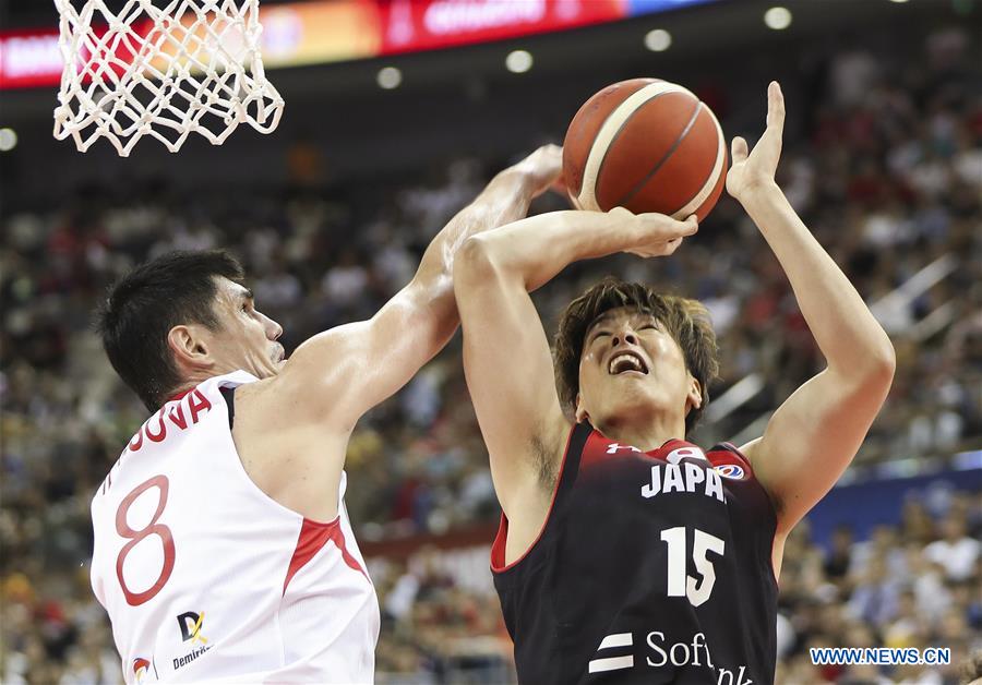 (SP)CHINA-SHANGHAI-BASKETBALL-FIBA WORLD CUP-GROUP E-JAPAN VS TURKEY (CN)