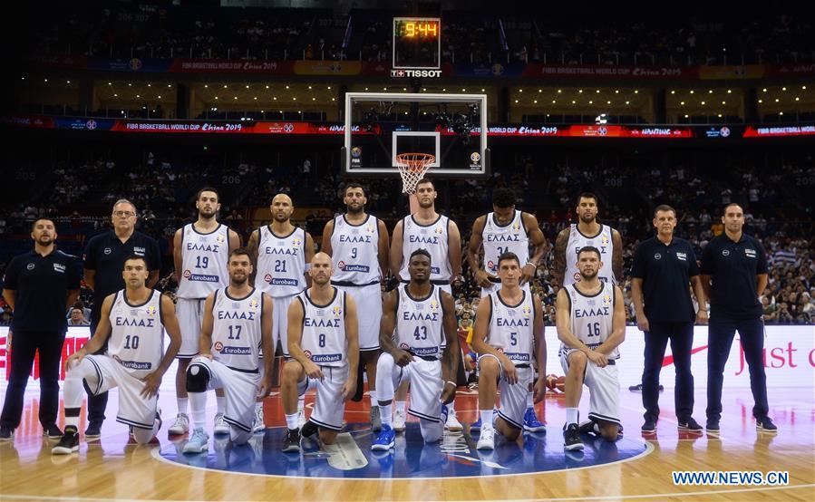 (SP)CHINA-NANJING-BASKETBALL-FIBA WORLD CUP-GROUP F-GREECE VS MONTENEGRO (CN)