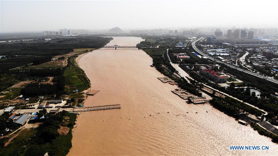 CHINA-SHANDONG-JINAN-YELLOW RIVER-FLOOD (CN)