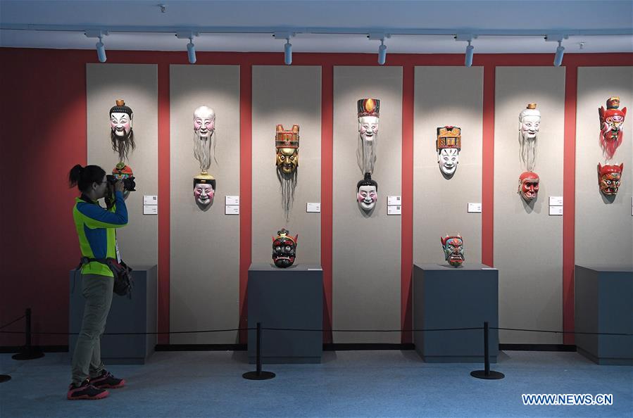 CHINA-JIANGXI-NANFENG-MASKS-EXHIBITION (CN)