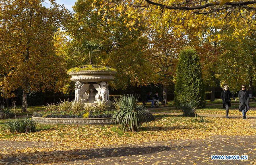 BRITAIN-LONDON-AUTUMN-FOLIAGE