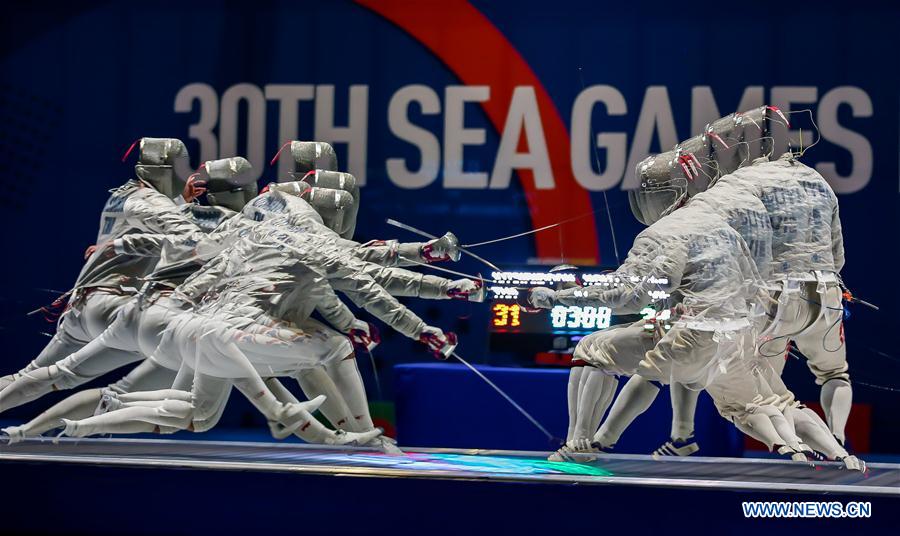 (SP)PHILIPPINES-PASAY CITY-SEA GAMES-FENCING