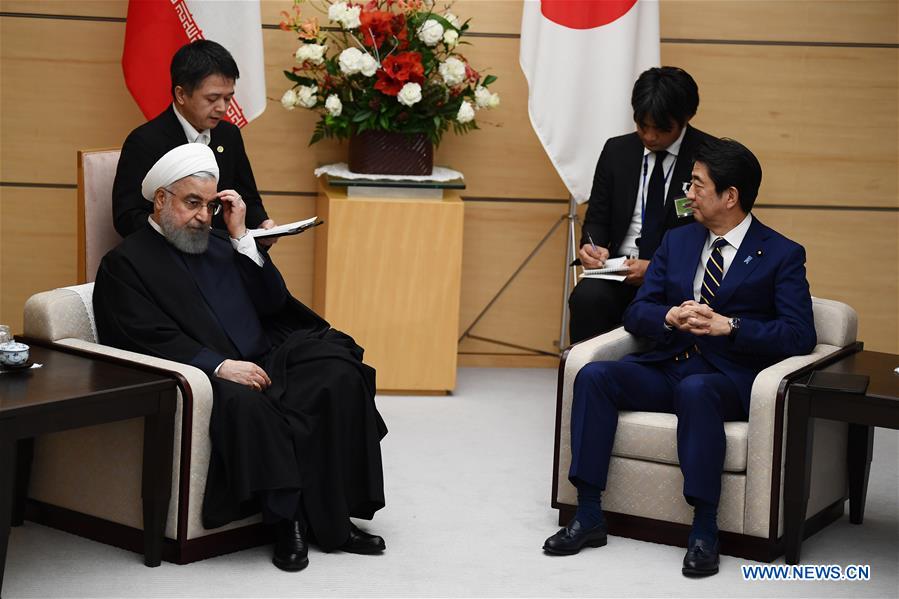 JAPAN-TOKYO-ABE-IRAN-ROUHANI-TALKS