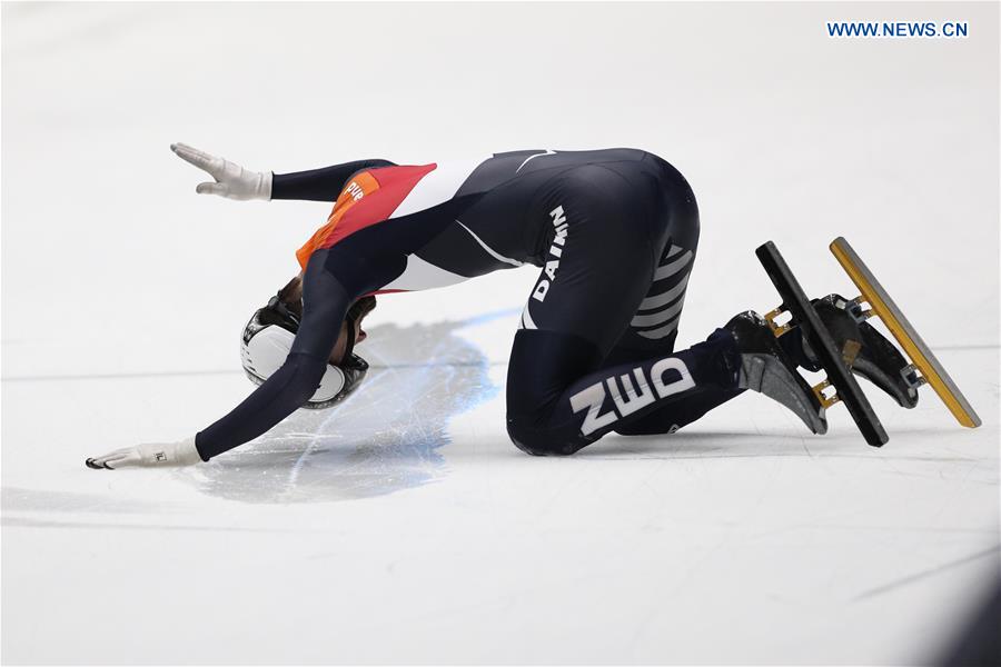 (SP)THE NETHERLANDS-DORDRECHT-ISU WORLD CUP-SHORT TRACK