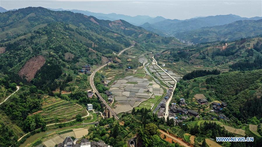 CHINA-GUANGXI-SANJIANG-SPRING SCENERY (CN)