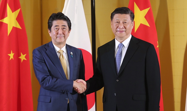 Xi, Abe reach 10-point consensus to promote bilateral relations