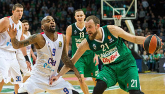 Basketball EuroCup: Zalgiris Kaunas vs CSKA Moscow