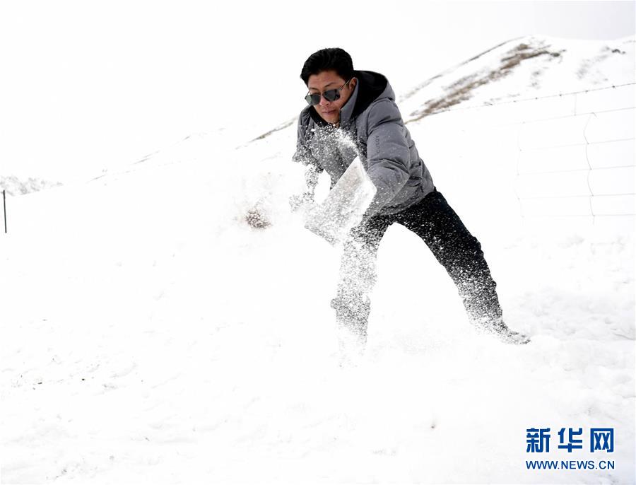 （新华全媒头条·图文互动）（2）风雪中传递温暖的力量——记青海干部群众抗击玉树雪灾