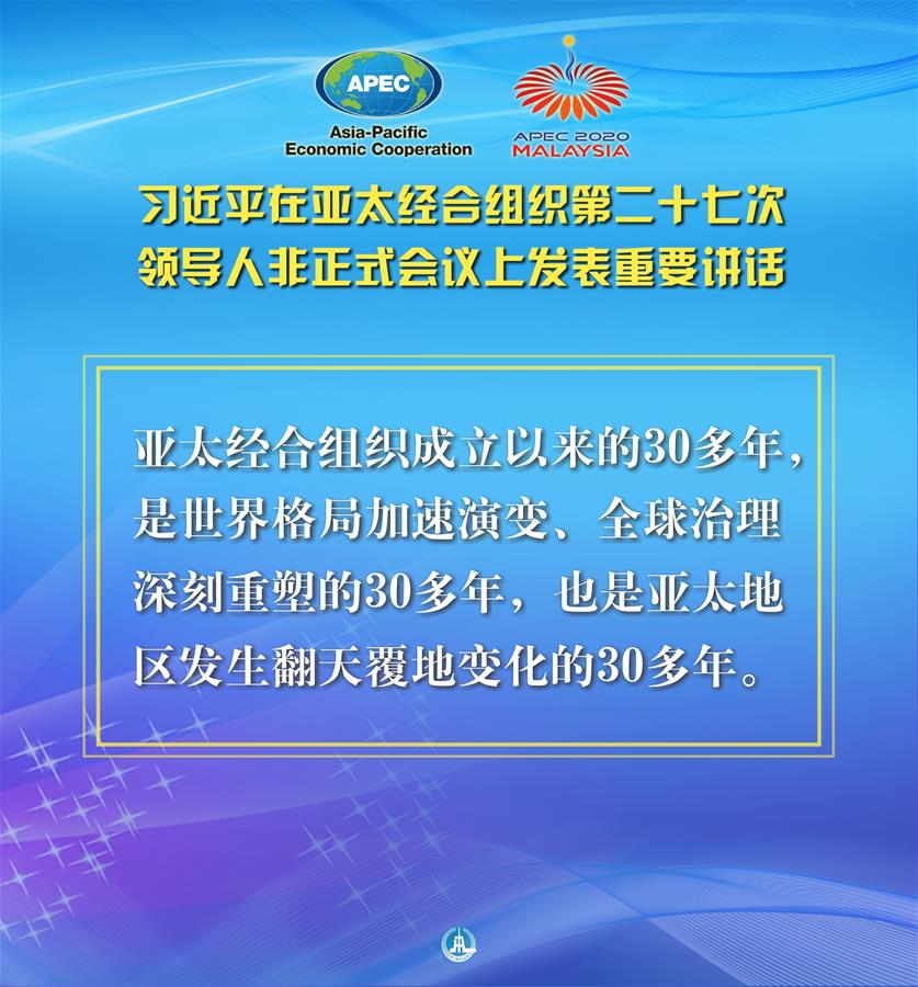 （图表·海报）［外事］习近平出席亚太经合组织第二十七次领导人非正式会议并发表重要讲话（2）